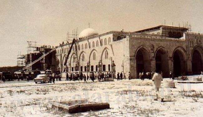 الذكرى الـ55 لحريق المسجد الأقصى: جريمة لم تُطفأ نيرانها، وغزة تشهد على استمرارها