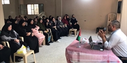 جمعية أغاريد"  تنظّم محاضرة وطنية نصرةً لغزة في مخيم برج الشمالي"