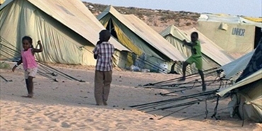 عوائل فلسطينية تعيش أوضاعًا مأساوية على حدود العراق