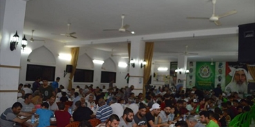 حركة حماس تقيم إفطارها السنوي الأول في الرشيدية