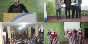 الرابطة الإسلامية لطلبة فلسطين تكرم اكثر من 60 طالباً متفوقاً في امتحانات نصف العام الدراسي في مخيم البرج الشمالي
