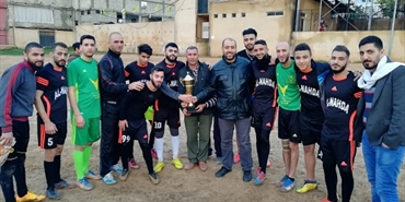 نادي النهضة في مخيم عين الحلوة يتوج بطلاً لكأس «كلنا مريم»
