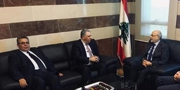 شهيب يؤكد للسفير دبور التزام لبنان استقبال الطلبة الفلسطينيين في المدارس الرسمية