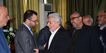 حركة الجهاد تقدم التبريكات لوزير الثقافة محمد داوود في صور