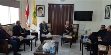 وفد من "الجهاد" في صور يبحث مع النائب الجشي أوضاع المخيمات