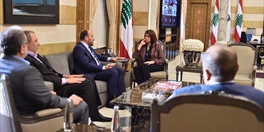 حماس تزور وزيرة الداخلية في الحكومة اللبنانية معالي الوزيرة ريا الحسن