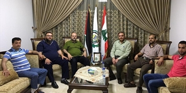 بركة يستقبل هيئة نصرة الأقصى في لبنان