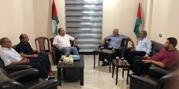 حماس تستقبل الجبهة الشعبية لتحرير فلسطين في مخيم عين الحلوة