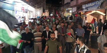 مسيرة جماهيرية حاشدة في "البرج الشمالي" إحياءً لذكرى النكبة ونصرة لأهل غزة