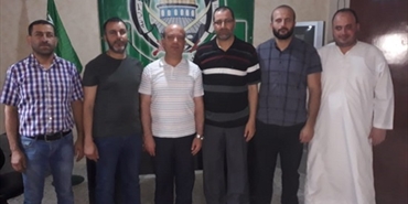 حماس تستقبل مينا مهنئا" بشهر رمضان المبارك و متضامنا" مع الأبطال في فلسطين
