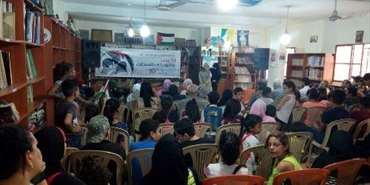"ثابت" تنظم عرضاً مسرحياً في مخيم شاتيلا