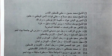 وثيقة: الأحمد يطلب إضافة أسماء 14 عضواً للمجلس الوطني