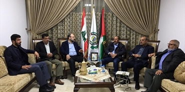 بركة يستقبل أبو عدوي في بيروت.. دماء الشهداء لن تذهب هدراً والعدو سيدفع ثمن جرائمه
