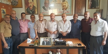 وفد من "تحالف القوى الفلسطينية" يلتقي "حركة فتح" في طرابلس