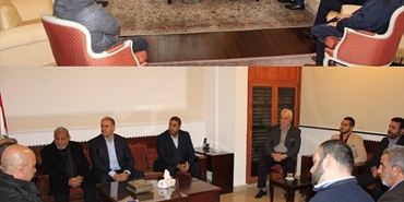 وفد حركة حماس يزور النائبين سعد والحريري في صيدا