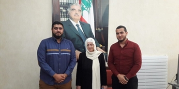 الرابطة تزور الحريري وتثمن جهودها في دعم القضية الفلسطينية