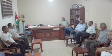 حماس تستقبل الجبهة الشعبية في مخيم المية ومية