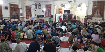 حماس تقيم إفطارها السنوي الثالث في مخيم عين الحلوة وشناعة يستنكر وجود البوابات الالكترونية على مداخل المخيم