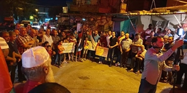 حركة حماس تقيم وقفة تضامنية مع مسيرات العودة الكبرى في مخيم البرج الشمالي