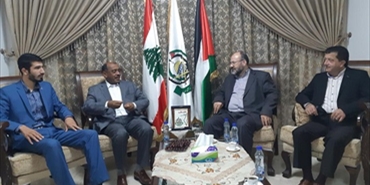 بركة يستقبل السفير السوداني في بيروت ويبحث معه تطورات القضية الفلسطينية