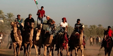 مهرجان تراثي لعشائر النقب بمخيم العودة شرق البريج
