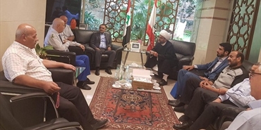 الفصائل الفلسطينية في منطقة صور تلتقي النائب عبد الرحيم مراد