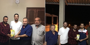 حماس والرابطة الإسلامية في الرشيدية يهنئان الأستاذين حسين قدورة وعلي الأحمد لإنهائهم رسالة الماجستير