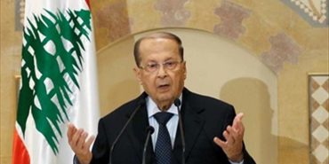 عون يطالب بتنفيذ قرار الجمعية العامة الخاص بعودة اللاجئين الفلسطينيين