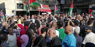 يوم غضب فلسطيني في لبنان استنكاراً لمخطط ضم أجزاء من الضفة الغربية
