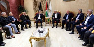 هنية يستعرض مع النخالة تطورات القضية الفلسطينية