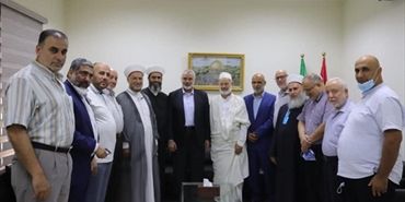 الجماعة الاسلامية في صيدا تستقبل رئيس المكتب السياسي لحركة حمـاس