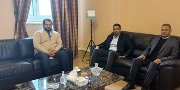 وفد منتدى المؤسسات والجمعيات يلتقي رئيس لجنة الحوار اللبناني الفلسطيني د. باسل الحسن في السراي الحكومي