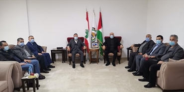 عبد الهادي يستقبل الحزب السوري القومي الاجتماعي مهنئاً بشفائه