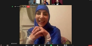 في ورشة رقمية لـ «ثابت».. الحكواتية «سارة قصير» تتحدث عن دور الحكواتي في نشر السردية الفلسطينية ونقلها للأجيال