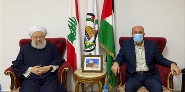 حمود عرض مع عبد الهادي للتطورات الفلسطينية وأوضاع اللاجئين