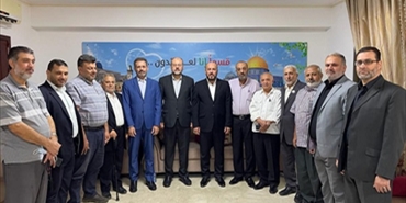 تحالف القوى الفلسطينية في لبنان يبحث مع رئيس دائرة العلاقات الوطنية في حركة حماس بالخارج تطورات القضية الفلسطينية