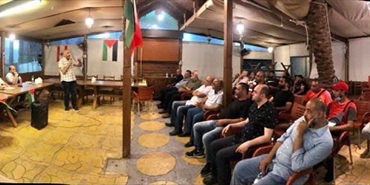 أمسية رياضية نصرة للقضية الفلسطينية لتجمع الإعلاميين الرياضيين الفلسطينيين في لبنان