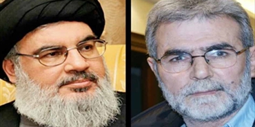 "نصر الله" و"النخالة" استعرضا الأحداث الأخيرة في قطاع غزة والضفة الغربية