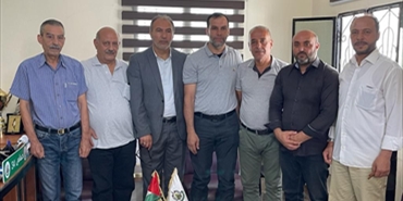لقاء يجمع قوى المقاومة الرافضة لزيارة الرئيس الامريكي الى المنطقة في مركز الشهداء في البرج الشمالي