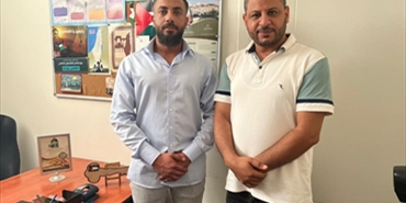 الشبكة الأوروبية للدفاع عن حقوق اللاجئين الفلسطينيين تزور منظمة ثابت بمقرها جنوب لبنان