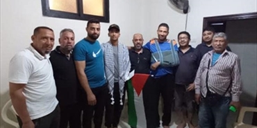 المؤسسة الفلسطينية للشباب والرياضة في منطقة صور ونادي بيسان تكرم العداء الفلسطيني خضر أحمد خضر