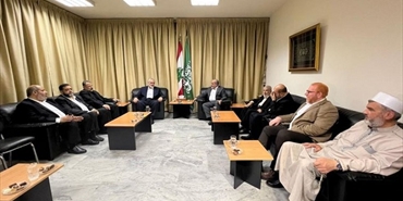 وفدا حماس والجماعة الإسلامية بلبنان يستعرضان مستجدات قضيتنا