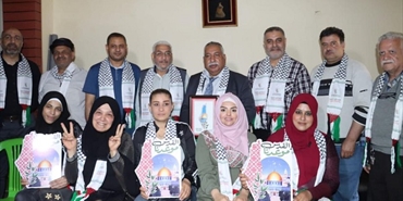 وفد «انتماء» يزور جمعية الحولة الخيرية ورابطة أهالي تل الزعتر في بيروت