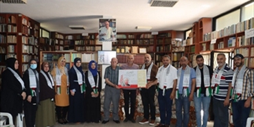 «انتماء» تزور المتحف الفلسطيني في تجمع المعشوق للاجئين الفلسطينيين