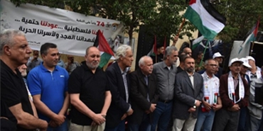 الفصائل الفلسطينية تحيي ذكرى النكبة في "برج البراجنة"