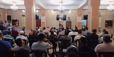 لجان المساجد تستقبل المعزين بوفاة العلامة د.الشيخ يوسف القرضاوي