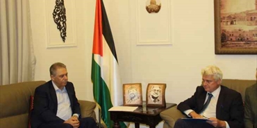 دبور التقى ممثل اليونيسيف بلبنان وتأكيد استمرار التعاون والشراكة بما يخدم مصلحة الشعب الفلسطيني