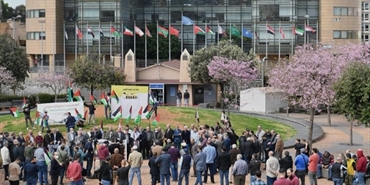 لقاء تضامني مع الشعب الفلسطيني أمام «الأسكوا» ببيروت