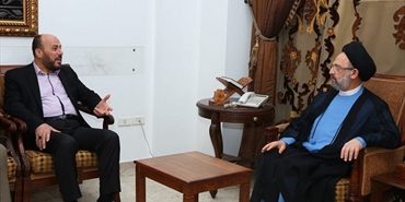 حماس في لبنان تبحث مع فضل الله مستجدات القضية الفلسطينية
