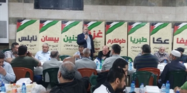 حماس تقيم إفطارها السنوي في مخيم المية ومية وشناعة يؤكد بأن المعركة القادمة في العمق وخلف خطوط العدو